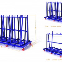 移動(dòng)式玻璃運(yùn)輸架、玻璃架子、A型架